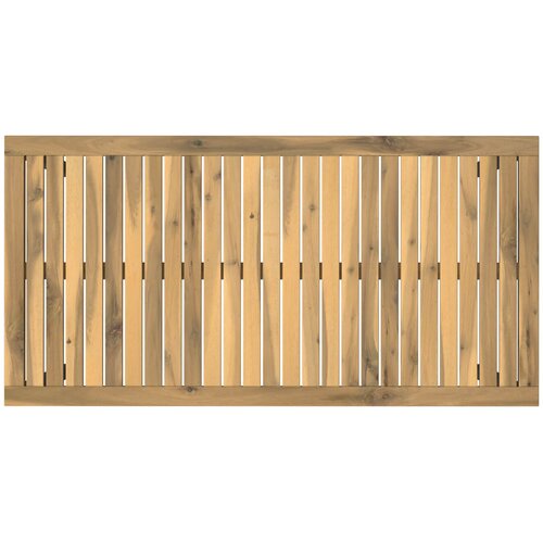  Stol za večeru u vrtu Bijela i crna 108,5 x 55 x 75 cm Slike