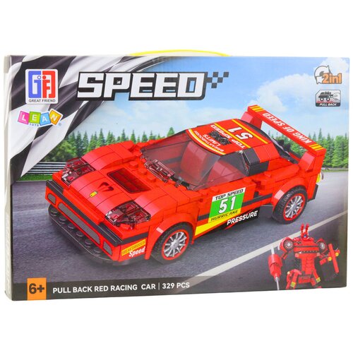  za slaganje sportskog automobila Speed 329 - crveni Slike