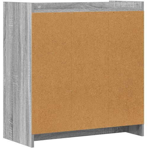  Kreveta Siva Sonoma 72 x 36 x 80 cm Konstruirano drvo Slike