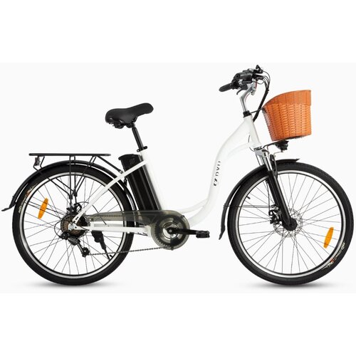  Električno kolo DYU C6 26" - belo Cene