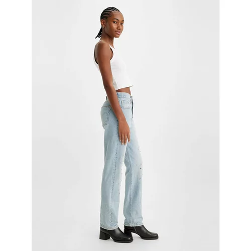 Levi's Jeans hlače 501® 12501-0466 Modra Straight Fit