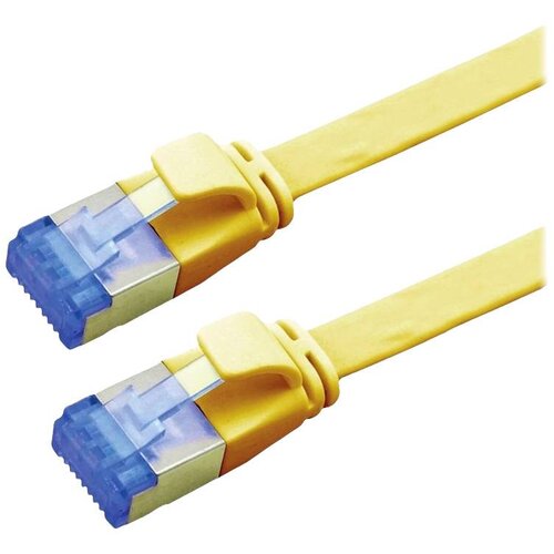 Value 21992132 RJ45 omrežni kabel\, Patch kabel CAT 6a F/UTP 2.00 m rumena 1 kos, (20630870) Cene