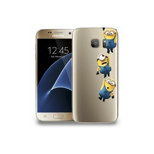 Samsung futrola ULTRA TANKI PRINT CLEAR za G930 Galaxy S7 TC0009 Slike