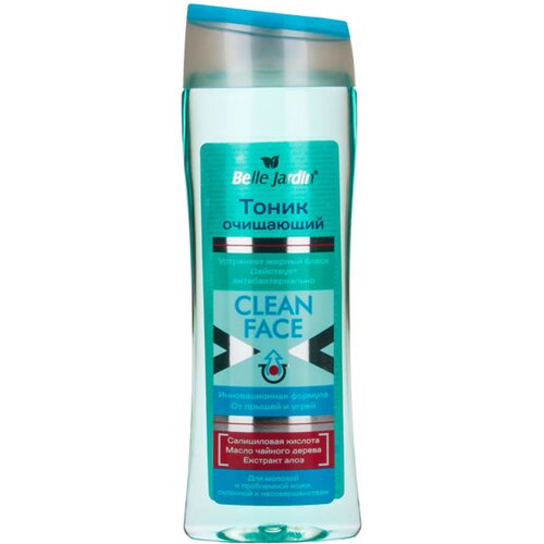 Belle Jardin CLEAN FACE - Antibakterijski tonik za či&amp;scaron;ćenje lica protiv akni i mitisera 250ml Slike