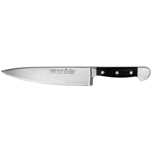 G&amp;Uuml;DE alpha cooking knife 21 cm pom black 1805/21 Slike