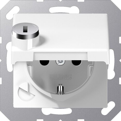 Jung SCHUKO vtičnica 16A 250V AS 1520 BFKLSL WW, (20888444) Cene