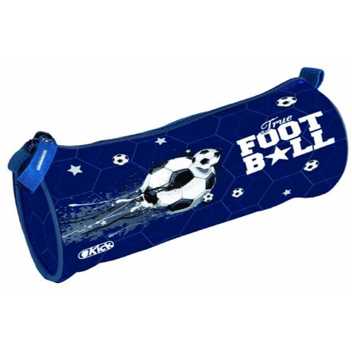 Kick Ovalna pernica za dečake 9.5x22.5cm FOOTBALL plava Slike