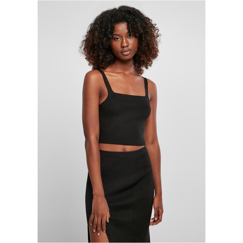 UC Ladies Women's Cropped Knit Top Black Cijene