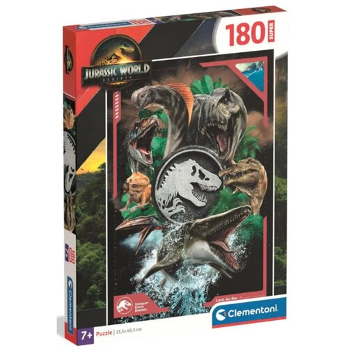 Clementoni Jurassic World Super 180-dijelna slagalica - Cene