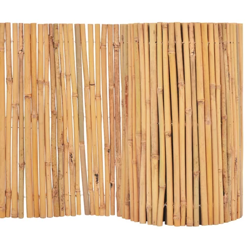 vidaXL Ograja iz bambusa 500x30 cm