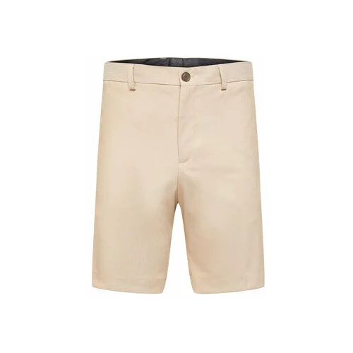 Selected Homme Kratke hlače iz tkanine 16088510 Bež Slim Fit