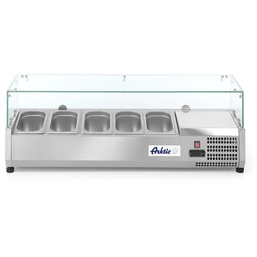  Namizna Hladilna Vitrina, 5xGN 1/4, Arktic, 230V/180W, 1205x335x460mm Cene