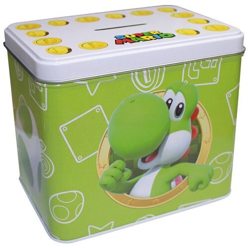 Nintendo Super Mario Bros Yoshi Mug + Money box set Slike