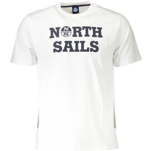 North Sails T-SHIRT SHORT SLEEVE MAN WHITE Slike