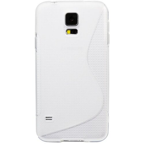 S silikonski ovitek Samsung Galaxy S5 mini G800F bel Slike