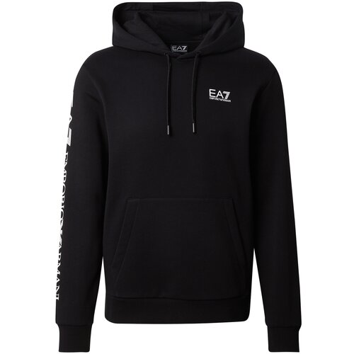 Ea7 Emporio Armani Sweater majica crna / bijela Cene