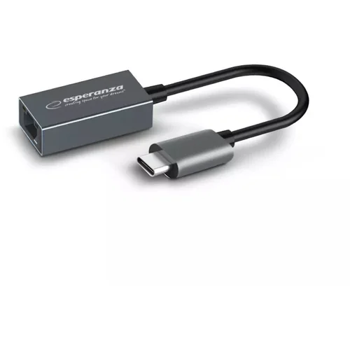 Esperanza Mrežni adapter USB 3.0 Typ C na RJ45 10/100/1000, (20835488)