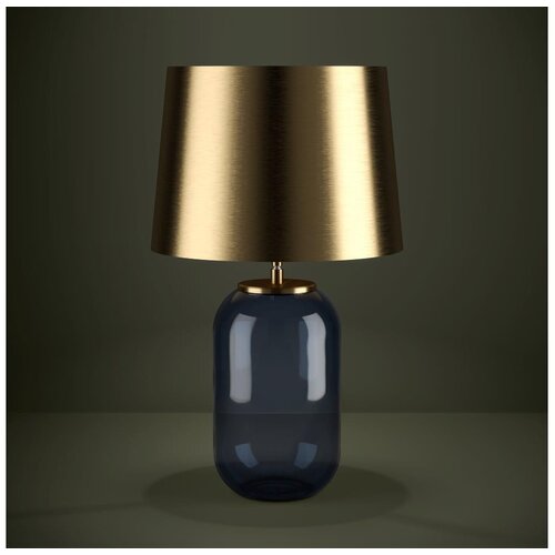 Eglo 390064 - Stona lampa CUITE 1xE27/40W/230V zlatna/plava Cene
