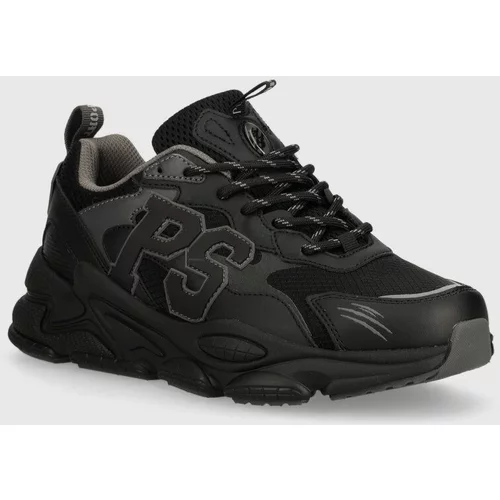 Plein Sport Superge Lo-Top Sneakers črna barva, USC0611 STE003N 0202