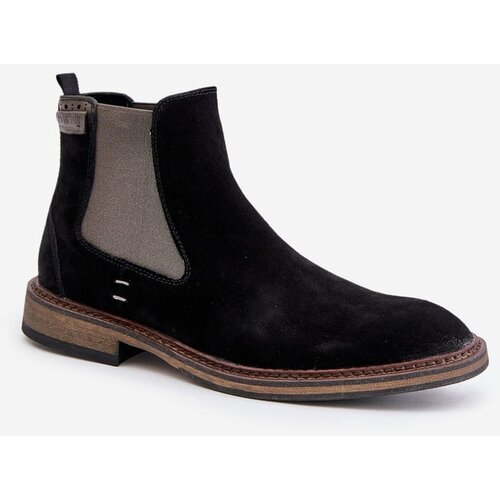 Big Star Suede Chelsea Boots Men Cene