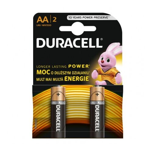 Duracell alkalne baterije AA ( DUR-LR6/BP2 ) Slike
