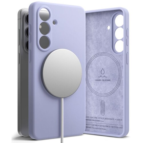 Ringke SILIKONSKI OVITEK ZA SAMSUNG GALAXY S26 Z MAGSFE LAVENDER, (5000259151) Cene