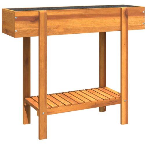  Povi&amp;scaron;ena vrtna gredica 90x30x75 cm od masivnog bagremovog drva Slike