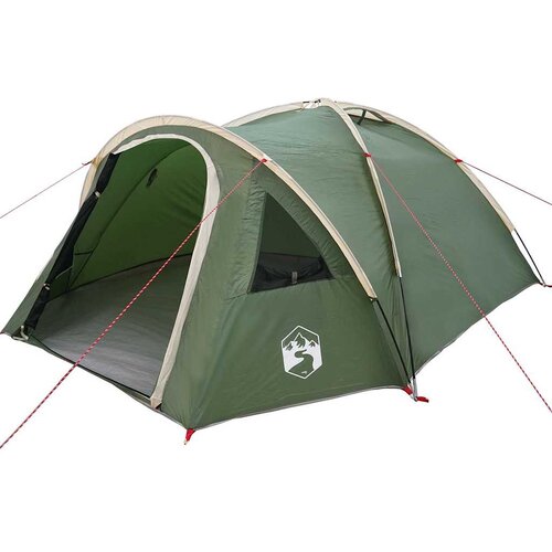  Kamping &amp;scaron;ator s krovom Zelena 308 x 268 x 130 cm Poliester Slike