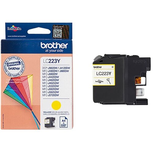 Brother LC223Y ink yellow 550pages Cijene