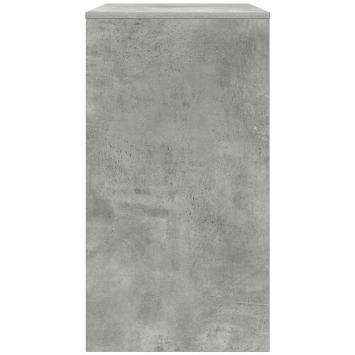  Stol Betonski sivi 77.5 x 43 x 79 cm Konstruirano drvo Slike