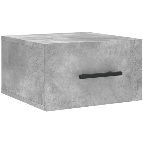 VidaXL Stenska nočna omarica betonsko siva 35x35x20 cm, (20809100) Slike