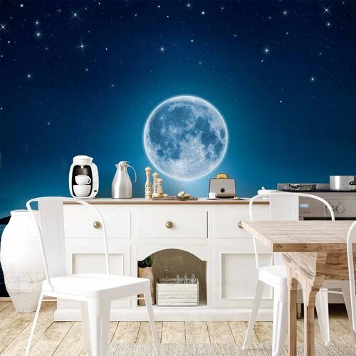  Foto tapeta - Moonlit night 500x350 Vodootporna Cene