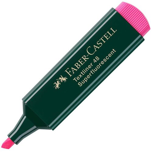 Faber-Castell Marker Fluo 48, roza Slike