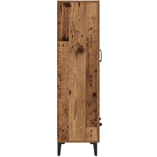 VidaXL Visoka ploča staro drvo 70x31x115 cm konstruirano drvo Slike