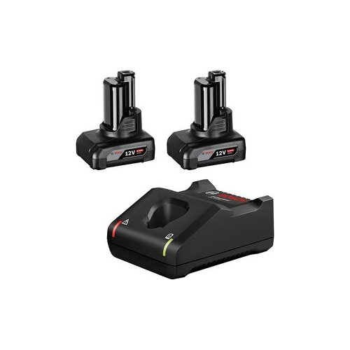 Bosch 2x 12V 6,0 Ah + GAL 12V-40 starter set Cene