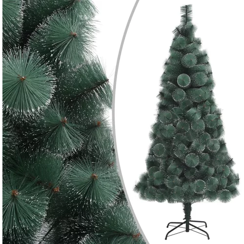 vidaXL umjetno božićno drvce sa stalkom zeleno 120 cm pet