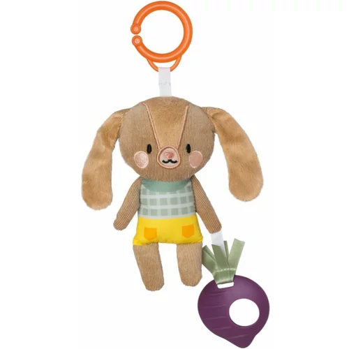 Taf Toys Hanging Toy Jenny the Bunny kontrastna viseča igrača z grizljajočim delom 1 kos