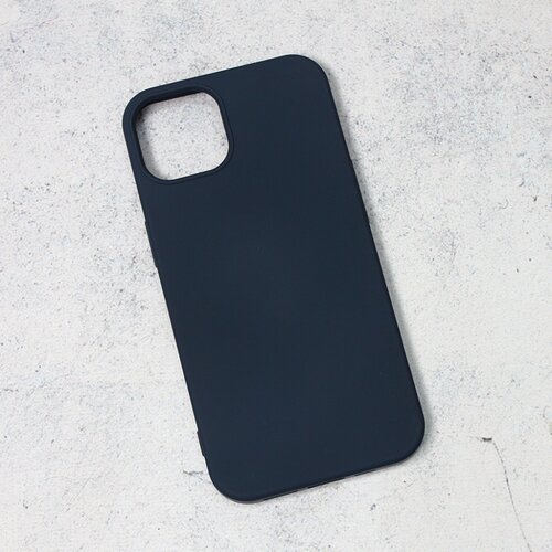 maska nano silikon za iphone 13 6.1 tamno plava Slike