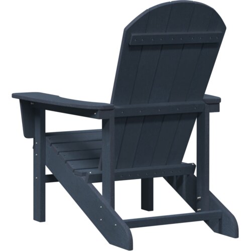 VidaXL Adirondack stolice 2 kom Tamnoplava 74x82x90 cm HDPE Slike