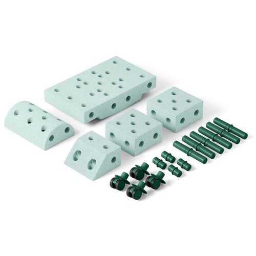 Modu Explorer set, Ocean Mint / Forest Green Slike