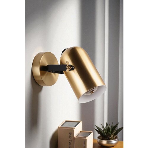 Opviq zidna lampa 8994-1A, zlatne boje Slike