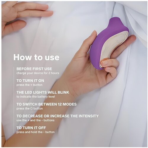 Lelo vibrator SONA Cruise 2, ljubičasti Slike