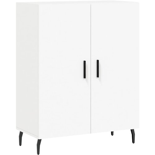  Visoka komoda bijela 69,5x34x180 cm konstruirano drvo Slike