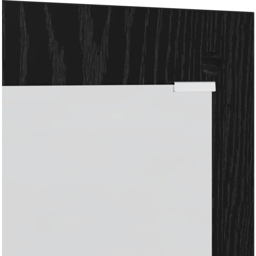 vidaXL Vje&scaron;alica za kapute na zidu Crni hrast 96 x 1.5 x 90 cm Cijene