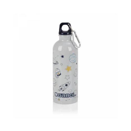  Aluminijumska boca za vodu 6x21 cm 500ml-0,11 kg Space Gabol siva Slike