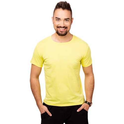 Glano Man T-shirt - yellow Slike