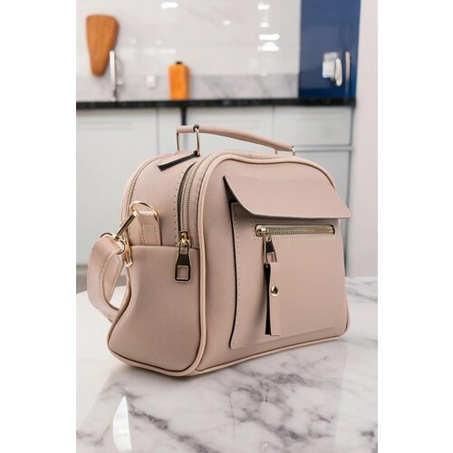 Dewberry 67330 Womens 3 Compartment Adjustable Shoulder Bag-VİZON Cene