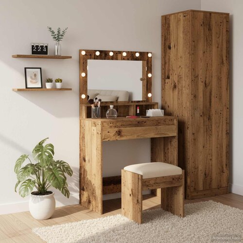  Toaletni stol Staro drvo 75,5 x 41 x 135 cm Konstruirano drvo Cene