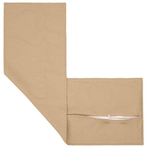  Jastuk s jastukom HOUTEN 2 kom. Krem Umjetni lan - Krem 40 x 145 cm 2 Slike