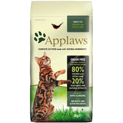 Applaws Adult piščanec z jagnjetino - 2 kg